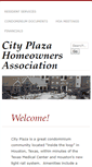 Mobile Screenshot of cityplazahoa.org